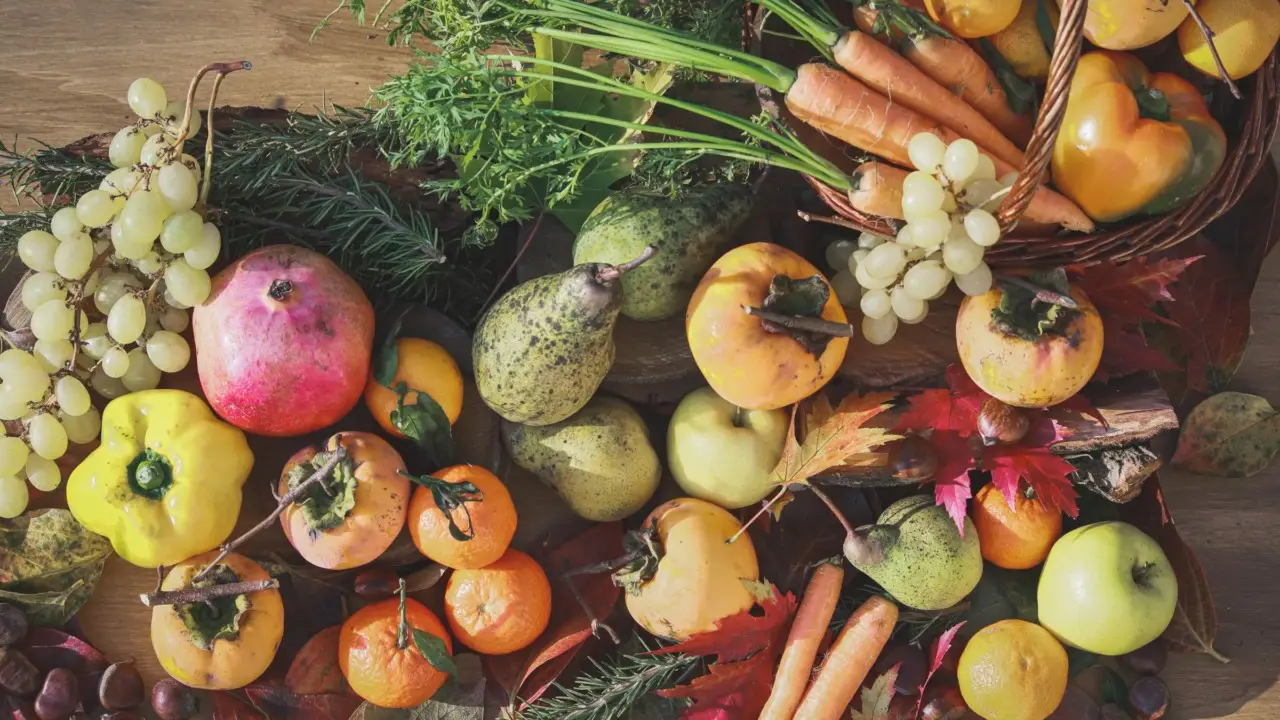 Quali frutti e verdure ci sono in inverno? Ecco la tabella completa