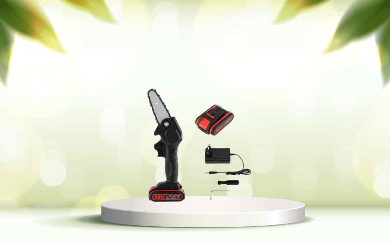 Scopri la mini motosega a batteria: pota il tuo giardino in modo facile e veloce